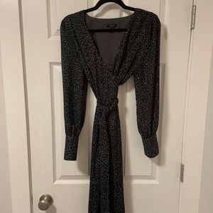 Like New!  Halogen Midi Wrap Dress